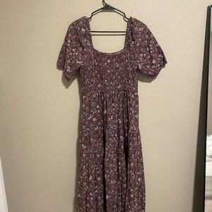 Floral Maxi Dress - small